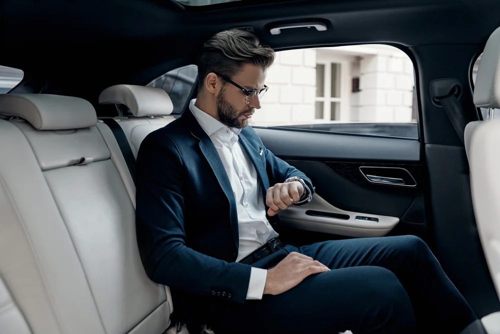 Our chauffeur