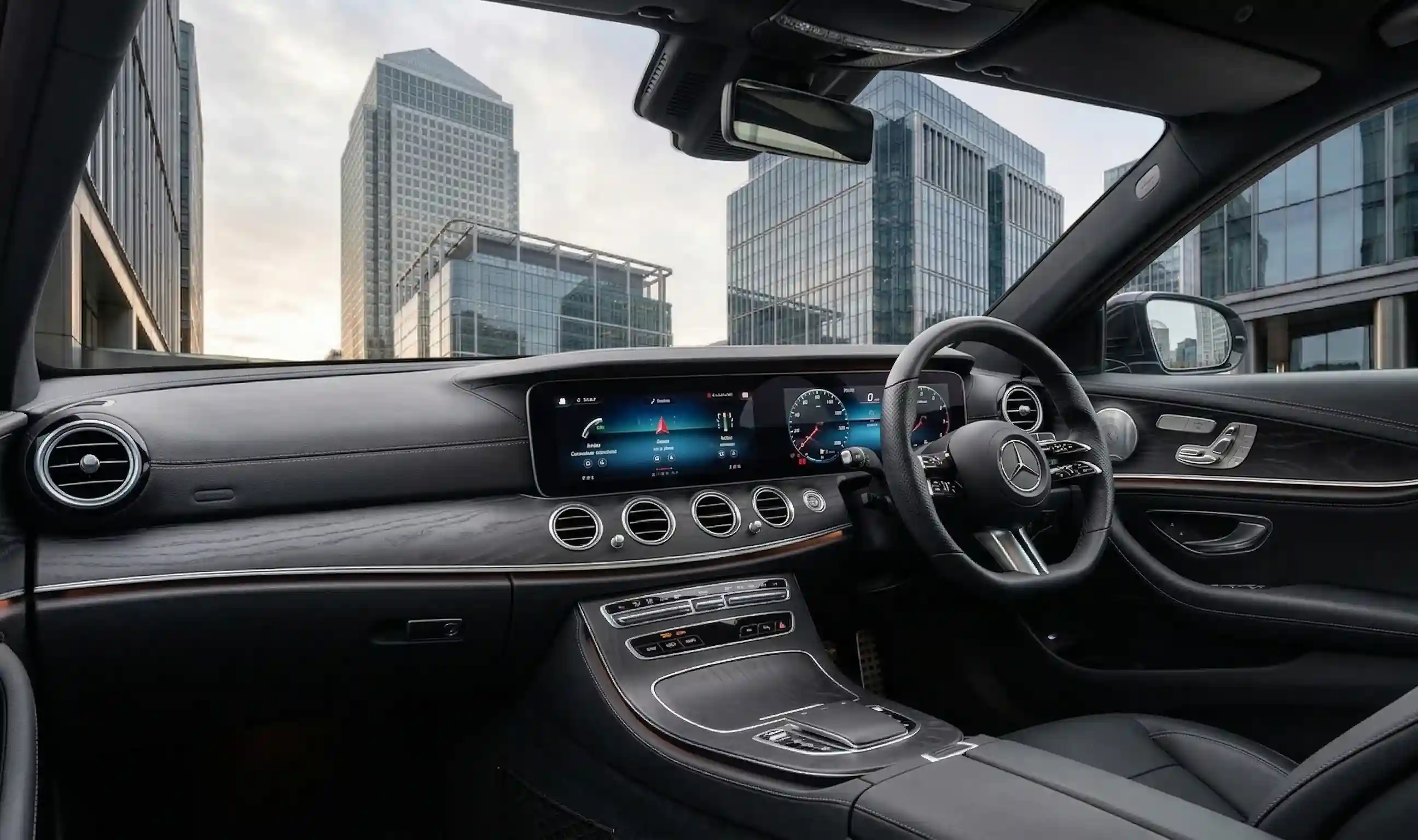 Mercedes e-class Chauffeur Service