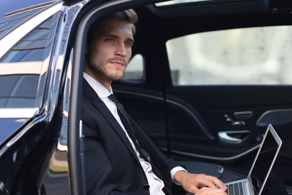 Black Wheels chauffeur team