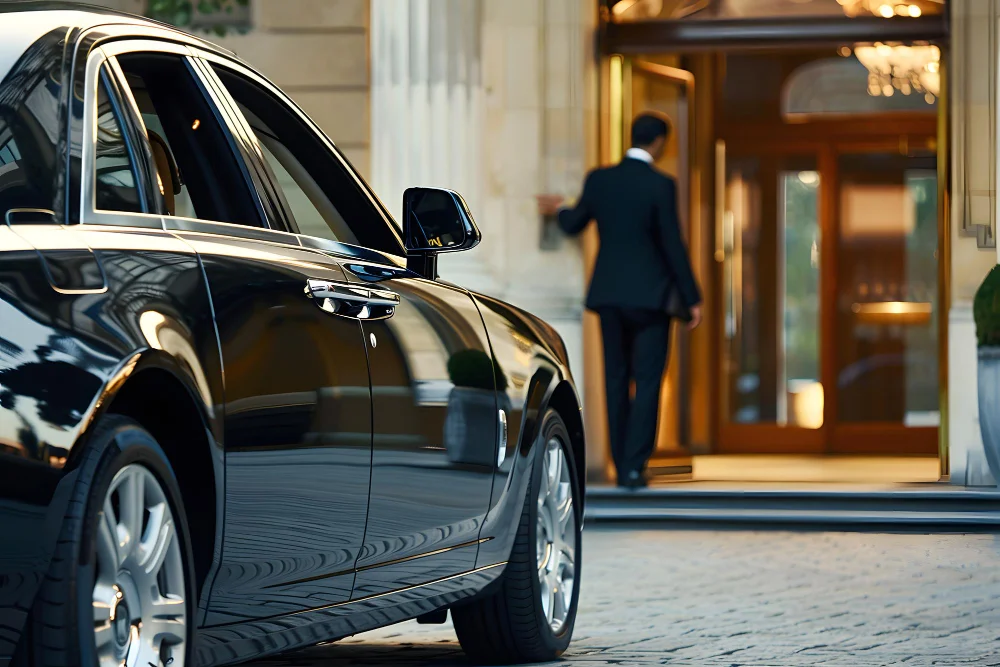 Black Wheels chauffeur team